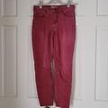 Free People Jeans | Free People Women's Red Skinny Jeans Sz 26 Punk Grunge Boho | Color: Red | Size: 26