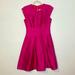 Kate Spade Dresses | Kate Spade Fuchsia Hot Pink Bow Waist Midi Dress Size 4 | Color: Pink | Size: 4