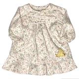 Disney Dresses | Disney Baby Girl Floral Classic Winnie The Pooh Long Sleeve Dress Size 6m | Color: Green/Pink | Size: 6mb