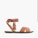 J. Crew Shoes | J.Crew Lace-Up Suede Sandals | Color: Tan | Size: 6.5