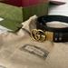 Gucci Accessories | Gucci Belt (New) Size 85 | Color: Black/Gold | Size: Os