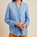 Anthropologie Tops | Anthropologie | Cloth & Stone Caffrey Chambray Button Down Sz M | Color: Blue | Size: M