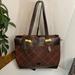 Dooney & Bourke Bags | Dooney & Bourke Tote/Shoulder Bag, Brown Suede & Leather Florentine Vachetta | Color: Brown | Size: Os