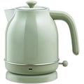 BROGEH Kettles,1.7L Stainless Inner Lid Kettle 1800W Cordless Tea Kettle,Fast Boiling Hot Water Kettle with Auto Shut Offwith Boil Dry Protection,Double Walled Insulation/Green hopeful