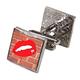 Cufflink Tyler and Tyler Hot Lips Red Bricks - red - Tyler & Tyler