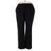 Jessica London Dress Pants - High Rise: Black Bottoms - Women's Size 22 Tall