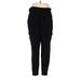 Active by Old Navy Track Pants - High Rise: Black Activewear - Women's Size X-Large