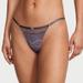 Women's Victoria's Secret Lace & Mesh V-String Panty