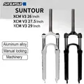 Suntour-Fourche avant de vélo XCM suspension serrure course de choc fil déclenché ressort