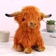 Peluche de vache en peluche pour enfants jouet Kawaii doux cadeau pour bébé décor de chambre à