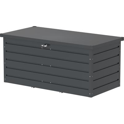 Gerätebox DURAMAX "Palladium", grau (anthrazit), Metall, Aufbewahrungsboxen, BxTxH: 166x76x86 cm