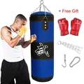 Erwachsene Kind Leere Boxen Sand Tasche Hängen Kick Boxen Sandsack Training Kampf Karate Boxsack