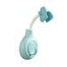 Farfi Shower Bracket Waterproof Non-dropping Plastic 360 Degree Rotatable Shower Head Holder Bathroom Supplies (Blue)
