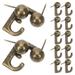 30Pcs Small Push Pin Metal Wall Hooks Bulletin Boards Cork Board Pin for Home Office