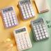 Trayknick Large Screen 12-digit Display Desktop Calculator - Easy-to-Read Durable Calculator for Office School Home Use