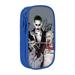 Film Harley Quinn Joker Pencil Case Large Capacity Double-layer Pen Bag School Stationery Pouch Organizer Office Supplies Pencase For Kids Adult