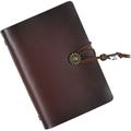 Leather Journal Loose Leaf Journal Notepad Vintage Diary Notepad Writing Notepad