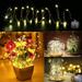 Hxoliqit 3 m30 LED Submersible Waterproof Fairy Light Copper Wire String Lights Base Lamp(Beige) Led Fairy Lights Led Grow Lights Led Christmas Lights