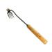 JWDX Gardening Gifts Clearance Weed Eater Weeding Artifact Root Weeding Tool Steel Weeder 4 Teeth Dual Purpose Weeder High Strength Hand Weeding Tool for Garden Khaki