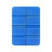 Yarino Soft Chair Seat Pillow Cushion Pads Outdoor Seat Cushion Folding Foam Portable Picnic Mat Heat Insulation Moistureproof Mat- Blue