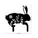 Ovzne Stake Garden Outdoor Decoration Metal Bunny Stake Garden Animal Statue Silhouette Pattern Animal Art Lawn Garden Silhouette Clearance Sale