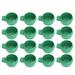 25Pcs Mini Bird Parrots Food Water Bowl Inlay Installation Round Green Parrots Small Food Water Bowl for Farms Home S