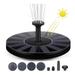 Solar Fountain Pump Built-in Solar Bird Bath Fountain Solar Floating Water Fountain Pump for Bird Bath Fish Tank Pond Pool Garden and Outdoor