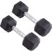 Rubber Encased Hex Dumbbell Weigh Pair â€“ Dumbbells For Exercises â€“ Srengh raining Equipmen â€“ Home Gym Accessories â€“ Weigh raining