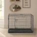 Pet Cat Dog Folding Steel Crate Animal Playpen Metal Cage 2 Doors