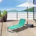 Outsunny Foldable Outdoor Chaise Lounge Chair