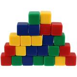 Colorful Math Counting Cubes Dices: 40pcs Square Counting Cubes Color Sorting Block Toys Math Teaching Aids Educational