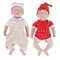 IVITA WG1548 43cm 2,18 kg 100% Volle Körper Silikon Reborn Baby Puppe Realistische Baby Spielzeug mit Kleidung für Kinder weihnachten Geschenk