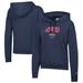 Women's Champion Navy Washington Capitals Powerblend Fleece Pullover Hoodie