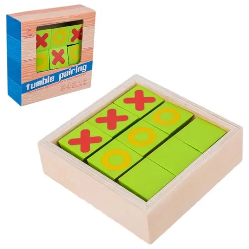 Matching Block Puzzle Spiel Montessori Lernspiele Holzblöcke Montessori interaktives Spielzeug für die Hand-Auge-Koordination