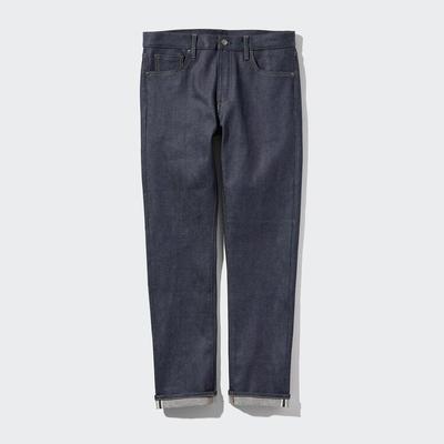 Uniqlo - Cotton Selvedge Stretch Slim Fit Jeans - Blue - 33inch