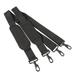 OUNONA 2 Pcs Professional Instrument Case Straps Shoulder Straps Shoulder Belts (Black)
