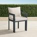Set of 2 Porticello Aluminum Dining Arm Chairs. - Light Aruba - Frontgate