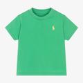 Ralph Lauren Green Cotton Jersey Baby T-Shirt