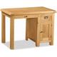 Addison Natural Oak Single Pedestal Desk