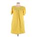 Old Navy Casual Dress - Shift: Yellow Dresses - Women's Size Large