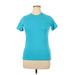 Nike Active T-Shirt: Teal Activewear - Women's Size X-Large