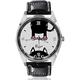 Black Cat Paw Meow Watches Quartz Wristwatch Watches for Women Men Business Originality Unisex Leather Silver Dial Wrist Watches,Enchanting12