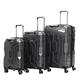 REEKOS Carry-on Suitcase Luggage 3-Piece Luggage Sets Large Capacity Suitcases Carry On Luggage Suitcase Checked Luggage Carry-on Suitcases Carry On Luggages (Color : A, Size : 20+24+28in)