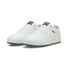 Sneaker PUMA "Court Classic Sneakers Erwachsene", Gr. 41, weiß (weiß vine gold grün), Obermaterial: Synthetik; Futter: Textil; Innensohle: Textil; Laufsohle: Gummi, Schuhe