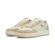Sneaker PUMA "Court Classic Suede Sneakers Erwachsene" Gr. 42, weiß (alpine snow toasted almond white beige) Schuhe Puma