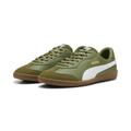 Fußballschuh PUMA "KING 21 IT Fußballschuhe Erwachsene" Gr. 42.5, grün (olive green white) Schuhe Fußballschuhe