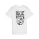 T-Shirt PUMA "BASKETBALL BLUEPRINT Jungen" Gr. 152, weiß (white) Kinder Shirts T-Shirts