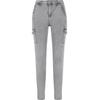 Bequeme Jeans CLOUD 5IVE "CLOUD 5IVE Damen", Damen, Gr. M, US-Größen, grau, 100% Baumwolle, unifarben, casual, Jeans
