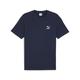 T-Shirt PUMA "CLASSICS mit kleinem Logo Herren" Gr. XXL, blau (club navy blue) Herren Shirts T-Shirts