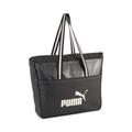Shopper PUMA "Campus Erwachsene" Gr. B/H/T: 48 cm x 33 cm x 12 cm OneSize, schwarz (black) Taschen